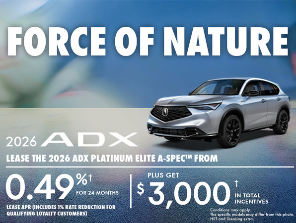 2026 Acura ADX Platinum Elite A-Spec