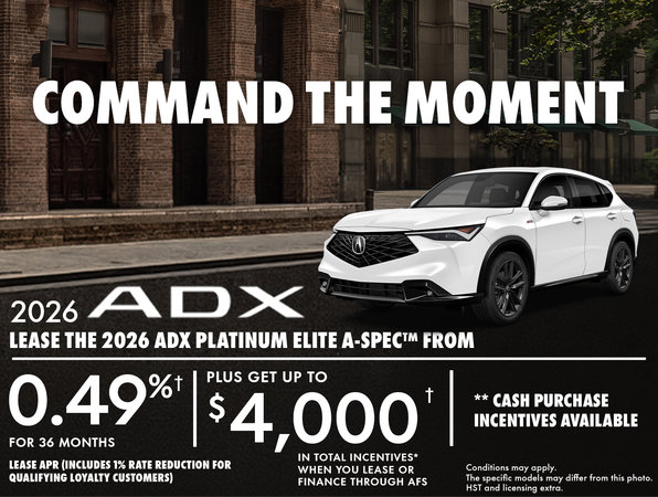 2026 Acura ADX Platinum Elite A-Spec