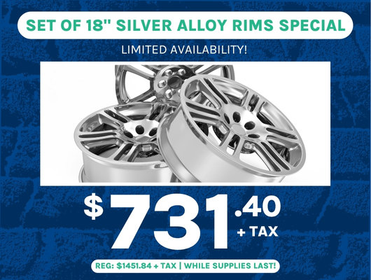 Parts Clearance Special - Alloy Rims