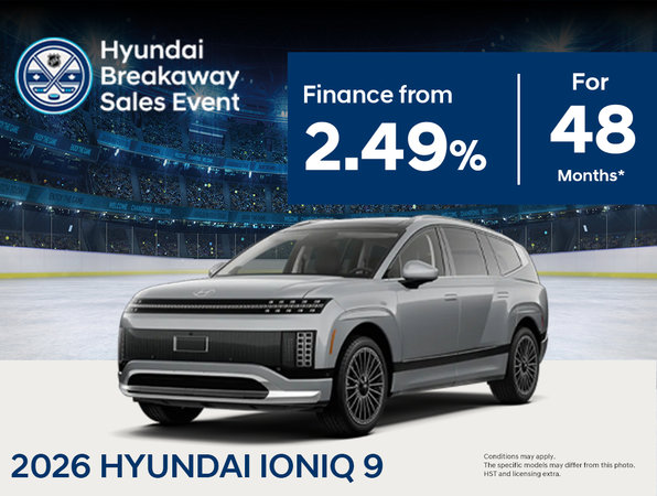 Breakaway Sales Event - Ioniq 9