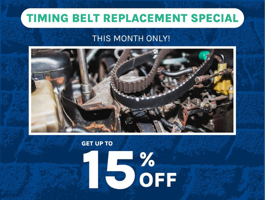 Timing Belt Replacement Special