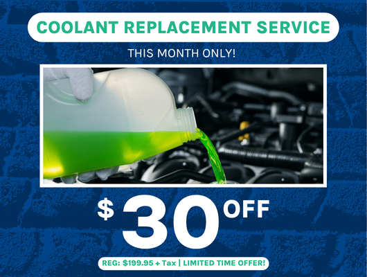 Coolant Service Special