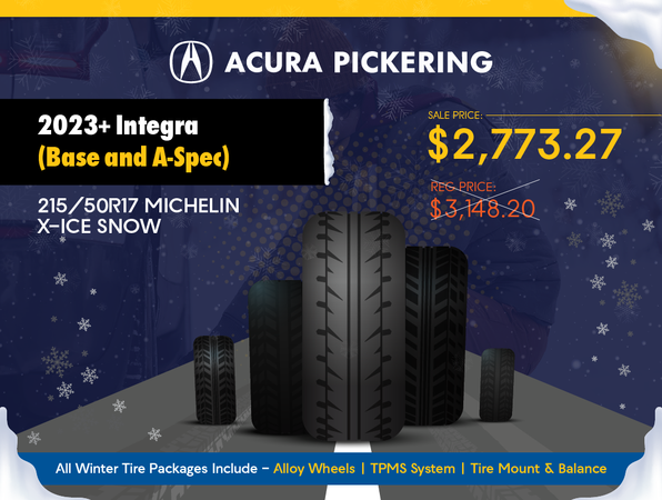 2023+ Integra Winter Tire Package
