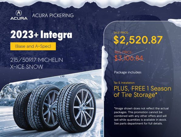 2023+ Integra Winter Tire Package