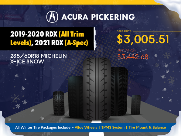 RDX Winter Tire Package