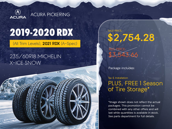 RDX Winter Tire Package