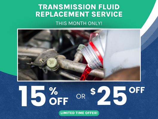 Transmission Fluid Replacement Special