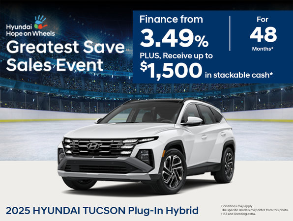 Greatest Save Event - Plug-In Hybrid Tucson