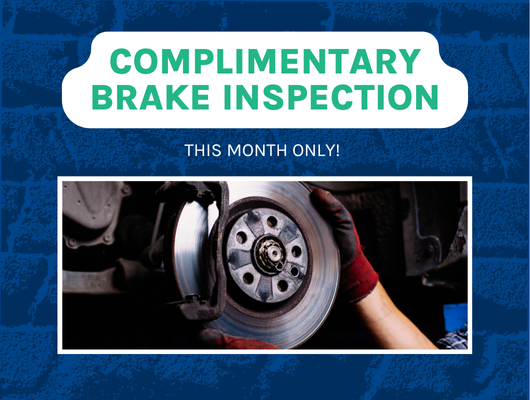 Complimentary Brake Inspection