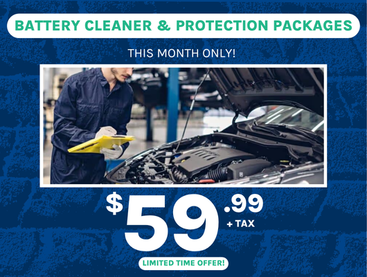 Battery Cleaner & Protection Packages
