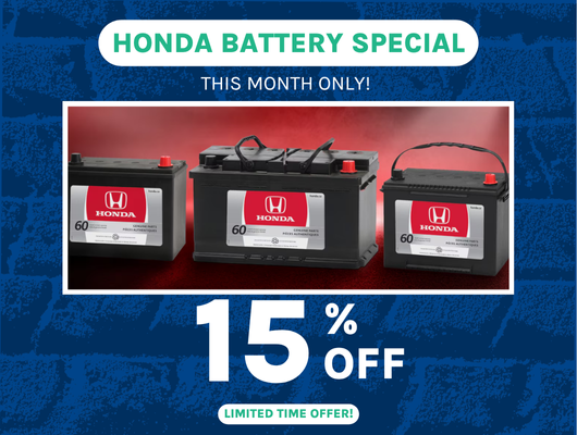 Honda Battery Special