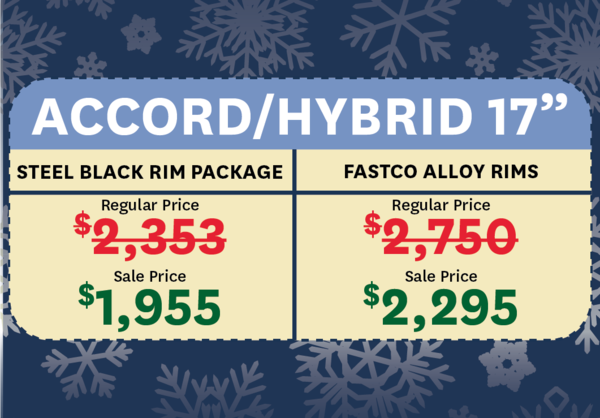 Accord Hybrid Winter Tire Package