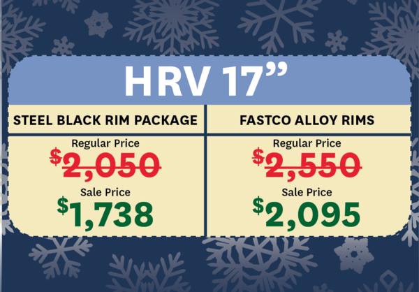 HRV Winter Tire Package