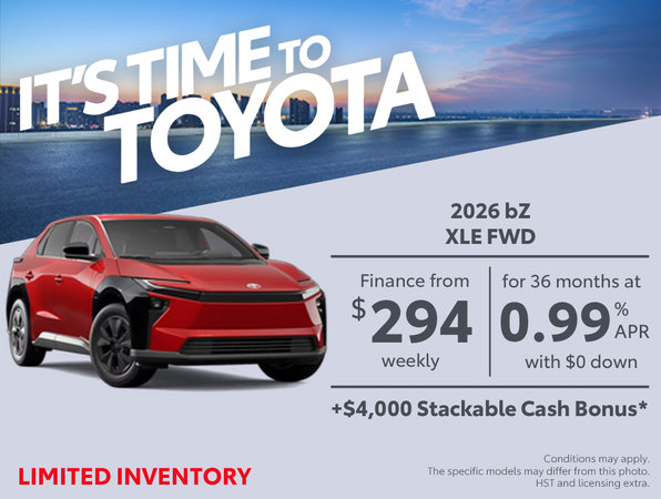 It's Time To Toyota - bZ Finance