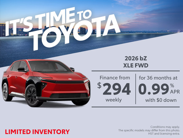 It's Time To Toyota - bZ Finance