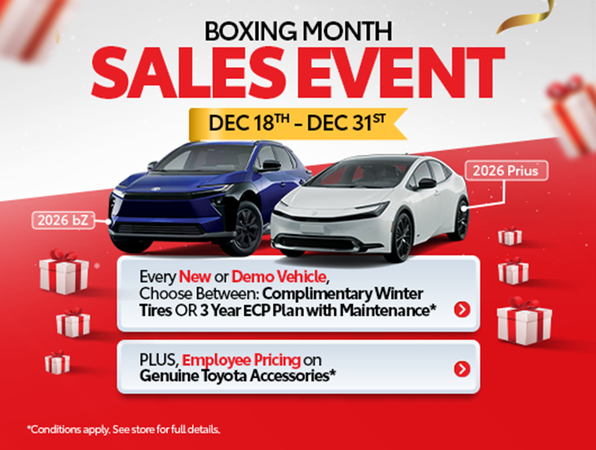 Boxing Month Sales Event