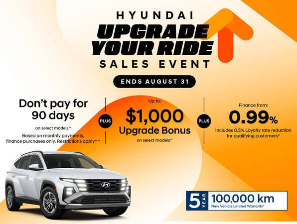 Upgrade Your Ride Sales Event