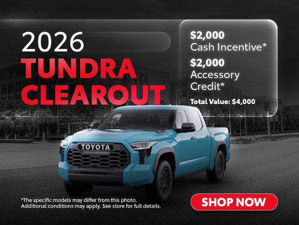 2026 Tundra Clearout
