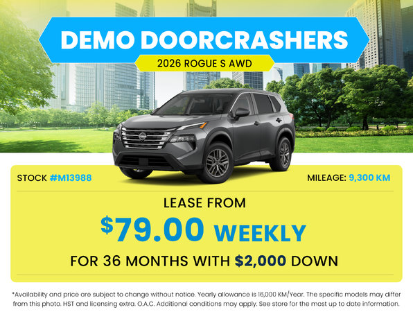 Demo Doorcrashers - Rogue S AWD