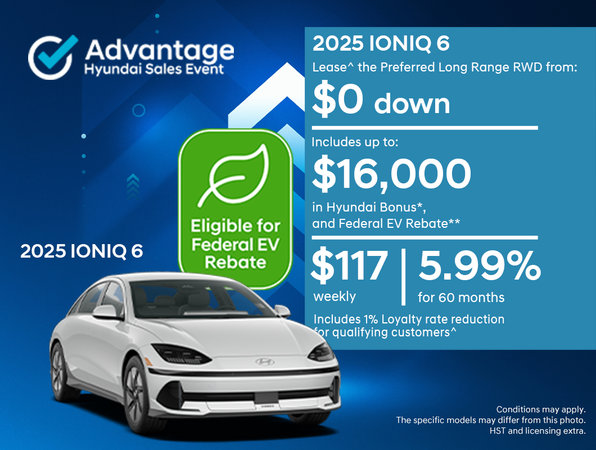 Advantage Sales Event - Ioniq 6