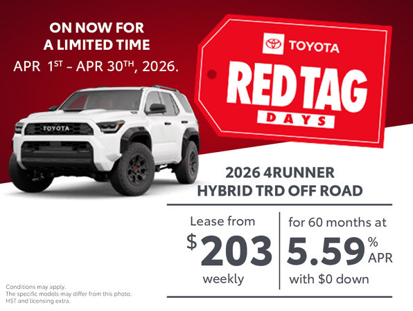 2026 Toyota 4Runner Hybrid TRD Off Road