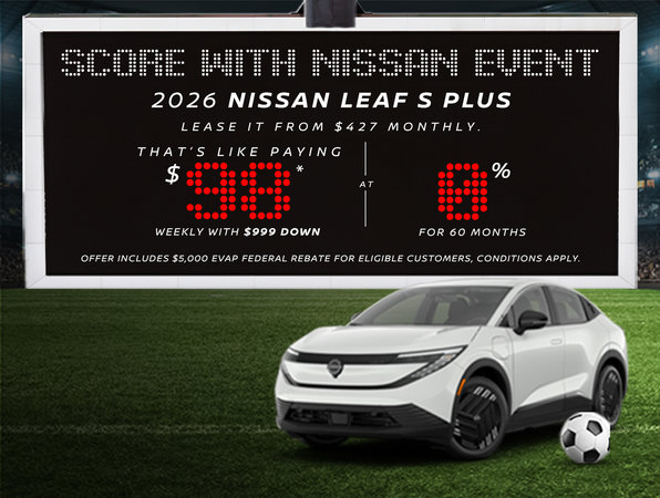 2026 Nissan Leaf S Plus