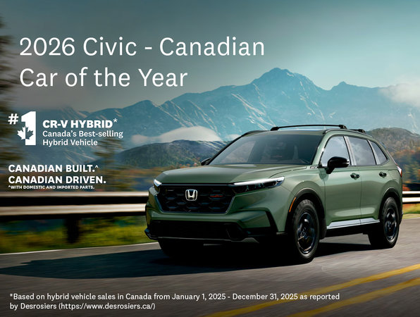 2026 CR-V Award