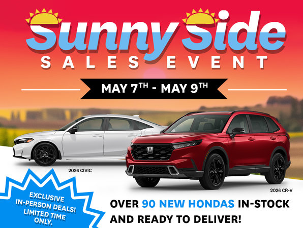 Sunny Side Sales Event