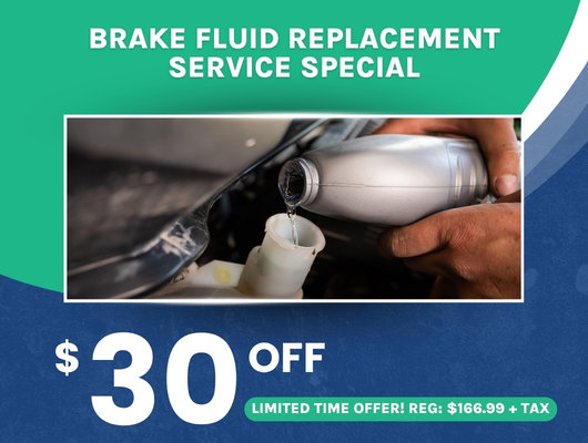 Brake Fluid Replacement Special