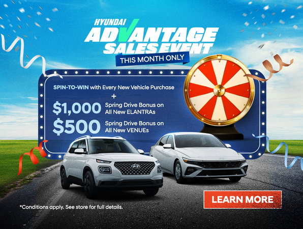 Hyundai Advantage Sales Event