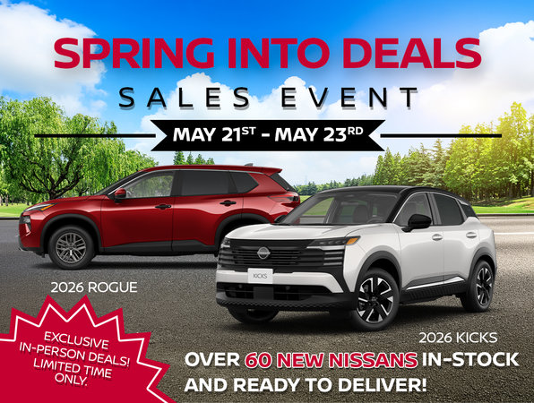 Spring Into Deals Sales Event