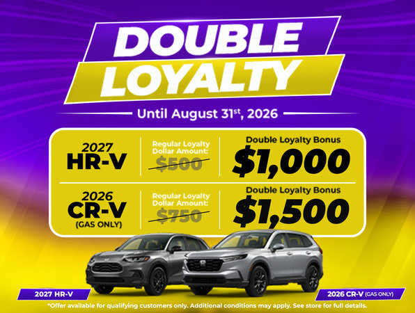 Honda Double Loyalty
