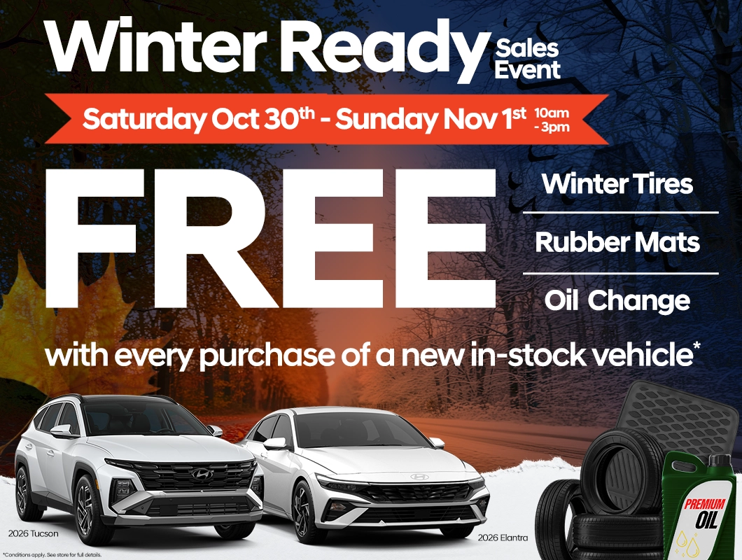 Winter Ready New Car Sale