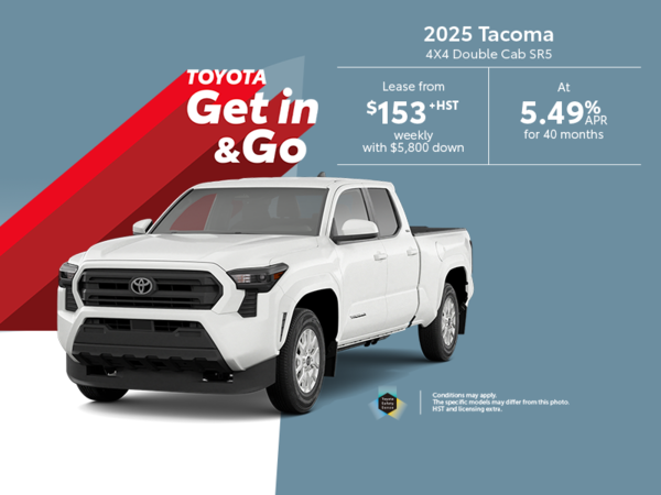2025 Toyota Tacoma 4X4 Double Cab SR5