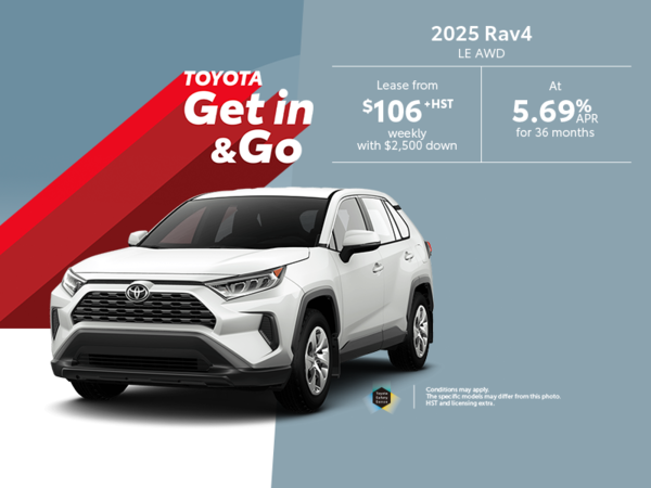 2025 RAV4 LE AWD