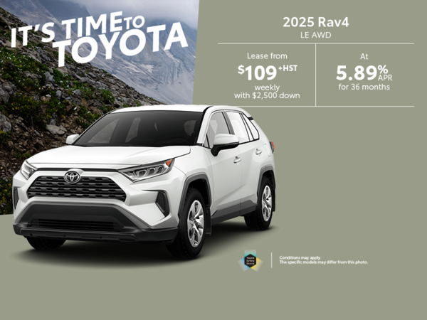 2025 RAV4 LE AWD