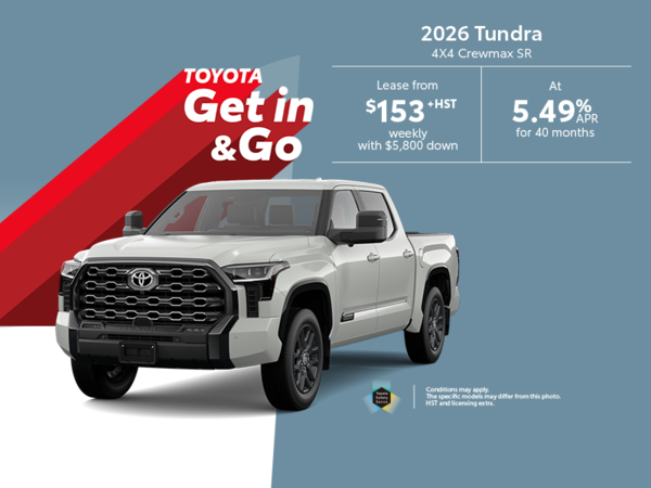 2026 Toyota Tundra 4X4 CrewMax SR