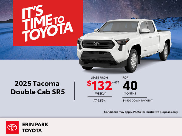 2025 Toyota Tacoma Double Cab SR5