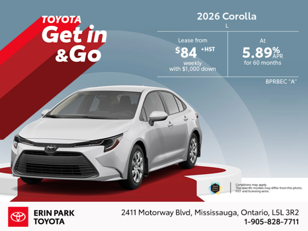 2026 Toyota Corolla L
