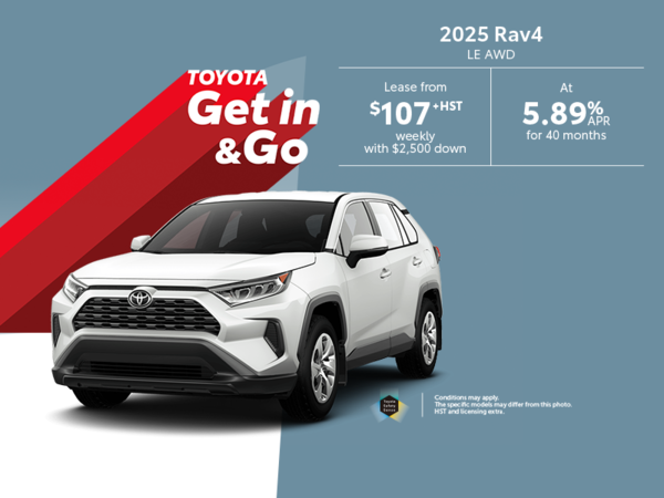 2025 Toyota RAV4 LE AWD