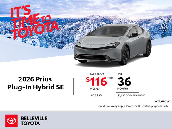 2026 Prius Plug-In Hybrid SE