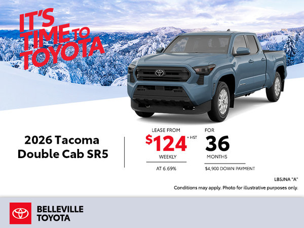 2026 Tacoma Double Cab SR5
