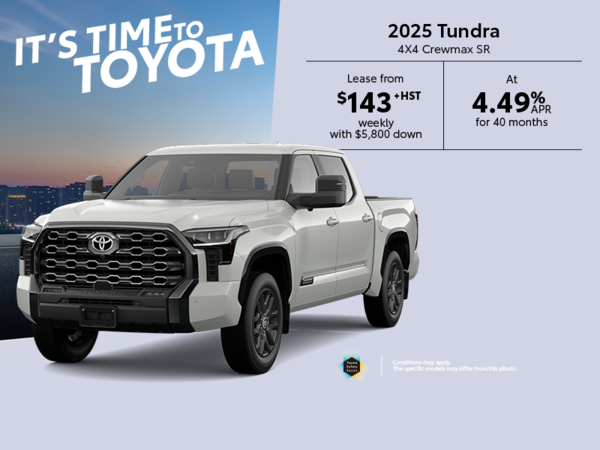 2026 Tundra 4X4 CrewMax SR
