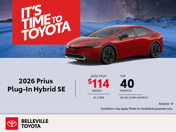 2026 Prius Plug-in Hybrid SE