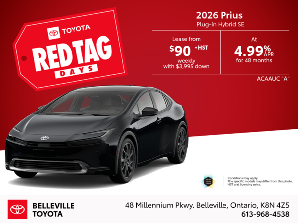 2026 Prius Plug-in Hybrid SE