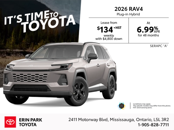 2026 RAV4 Plug-In Hybrid