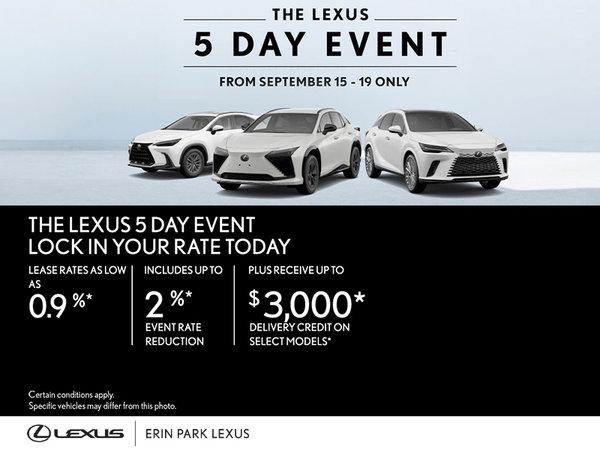 Lexus Monthly Event