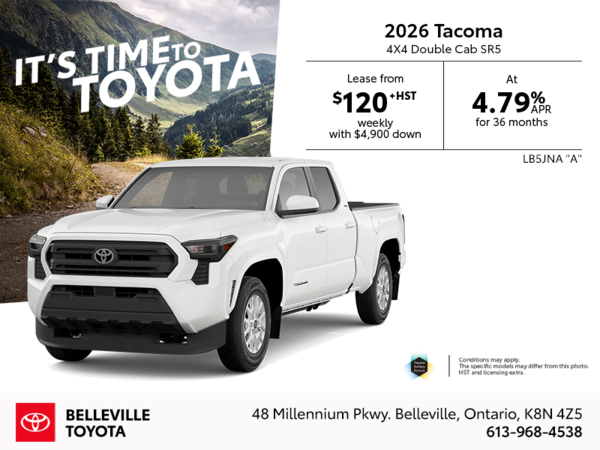 2026 Tacoma 4x4 Double Cab SR5