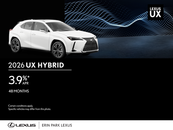 2026 Lexus UX Hybrid