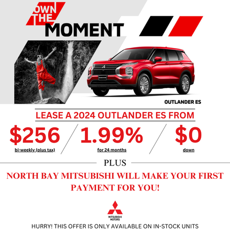 2 YEAR LEASE 2024 OUTLANDER ES